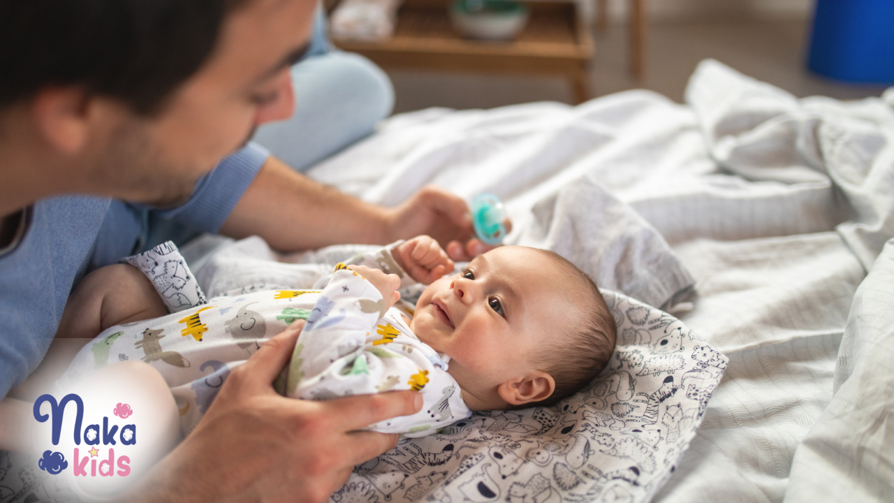 Babalarda bebek giysisi alabilir