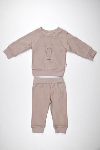 Kirpi Reglan Takım- Capucino 18-24 ay