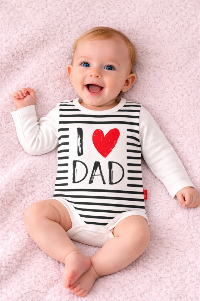 Sevgi Uzun Kollu Yakası Çıtçıtlı Bebek Zıbın