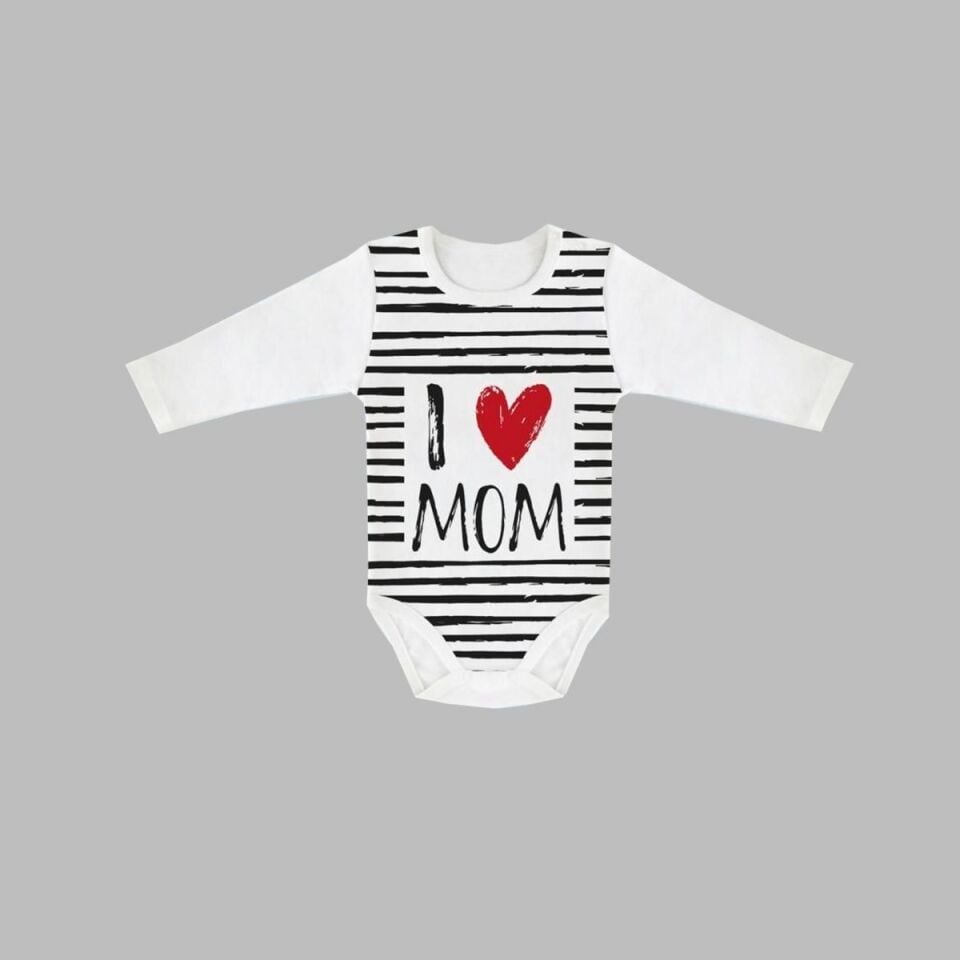 Baba Sevgisi Uzun Kollu Bebek Zıbın 1 ay