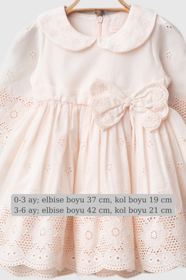 Rosalie Signature Collection – Kız Bebek Elbisesi- 4 Parça