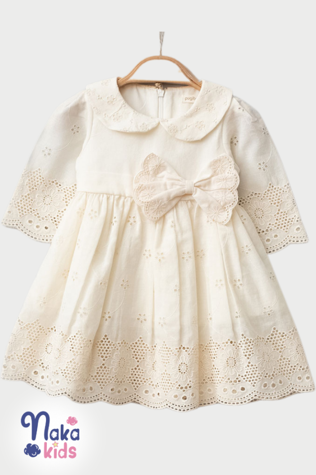 Rosalie Signature Collection – Kız Bebek Elbisesi- 4 Parça