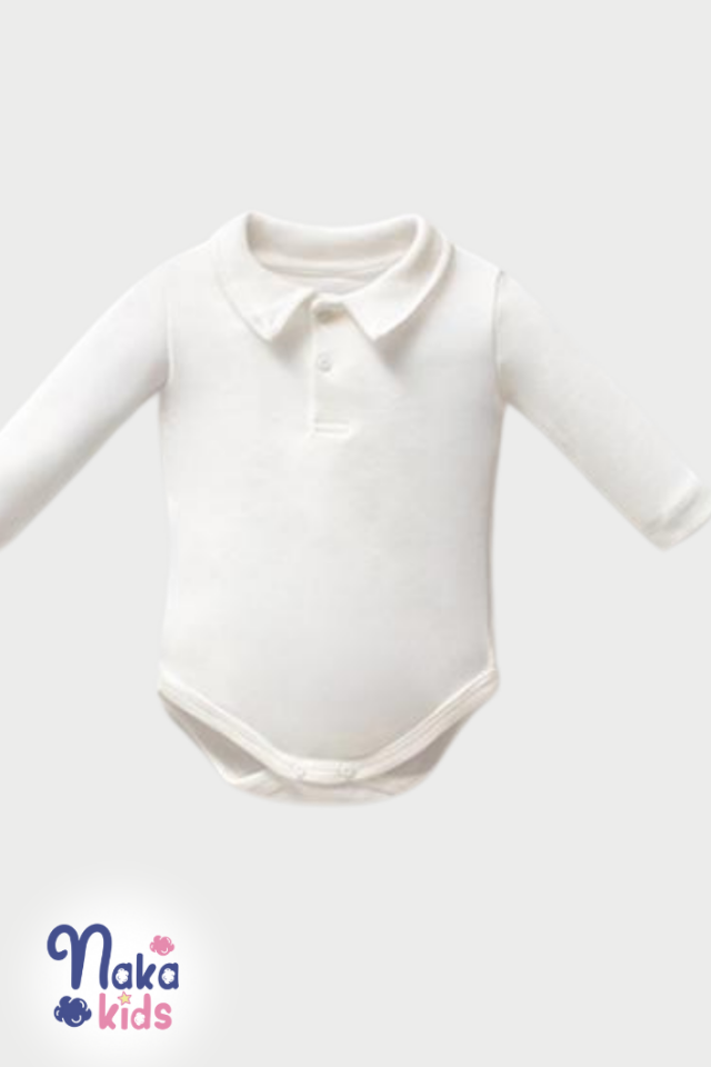 Örgü Desenli 3’lü Unisex Bebek Triko Takım – Krem