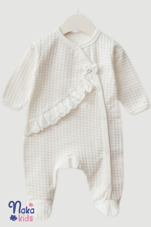 Waffle Yenidoğan Kız Bebek 10 Parça Hastane Çıkış Seti