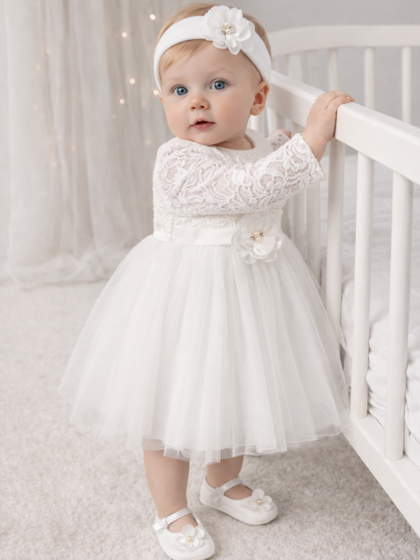 Elara Kız Bebek Elbise Seti