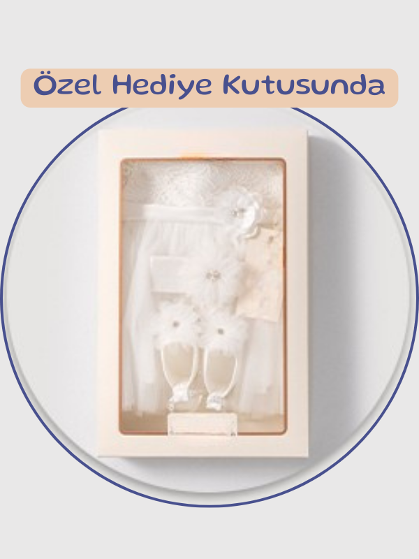 Elara Kız Bebek Elbise Seti