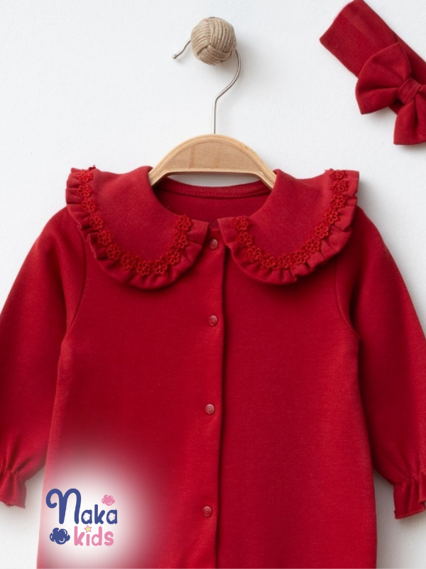 Papatyalar Kız Bebek 3’lü Hastane Çıkış Seti – Battaniye, Tulum, Şapka