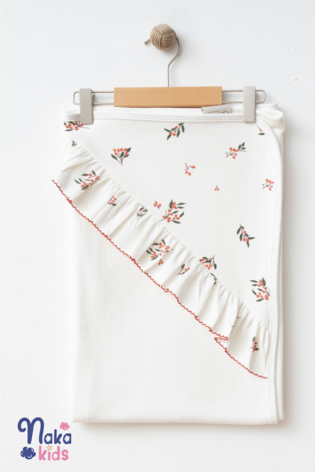 Kokina Desenli Kız Bebek 3’lü Hastane Çıkış Seti