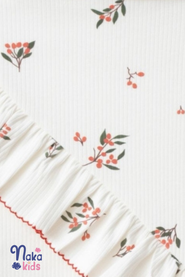 Kokina Desenli Kız Bebek 3’lü Hastane Çıkış Seti