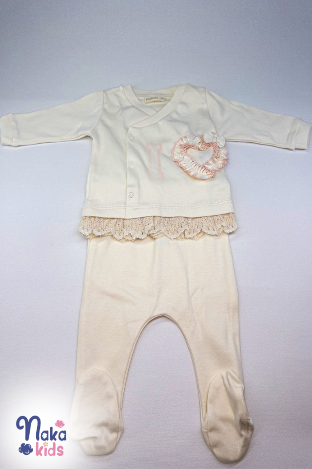 Natural Kalpli 10 Parça Kız Bebek Hastane Çıkış Seti