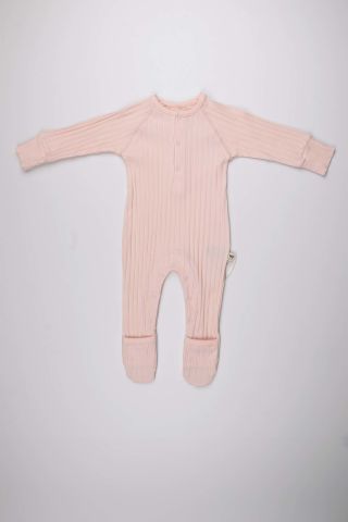 Kendinden Patikli Tulum-Pembe 12-18 ay - Pembe