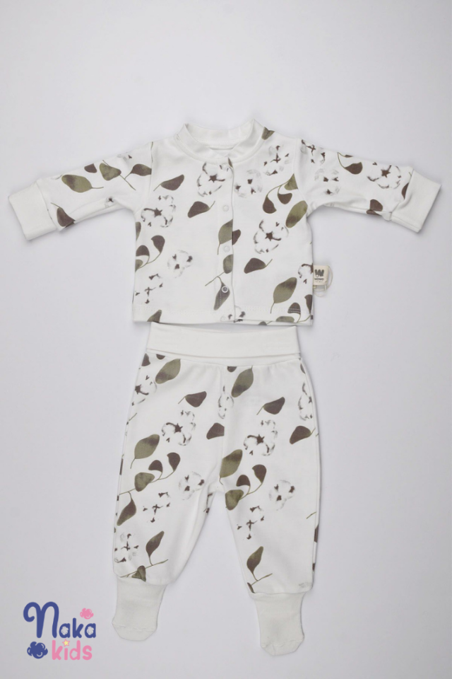 Pamuk Kozası Desenli Pijama Takım