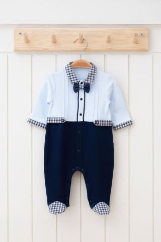 Ekose Papyonlu Tulum 0-3 ay