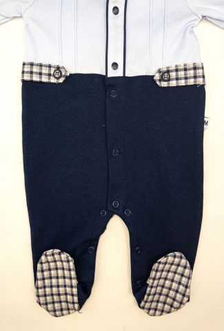 Ekose Papyonlu Tulum 9-12 ay