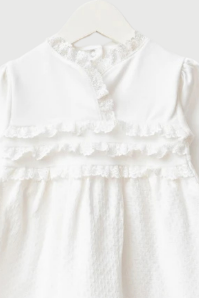 Seraphina Lace Baby Girl Tulum Set – Yenidoğan Kız Bebek Hastane Çıkışı