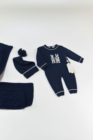 Tavşanlı Tulum Bere 2'li Set 6-9 ay