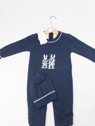 Tavşanlı Tulum Bere 2'li Set 12-18 ay