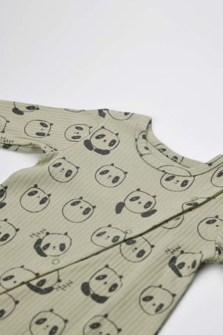 Panda Desenli Tulum 3-6 ay