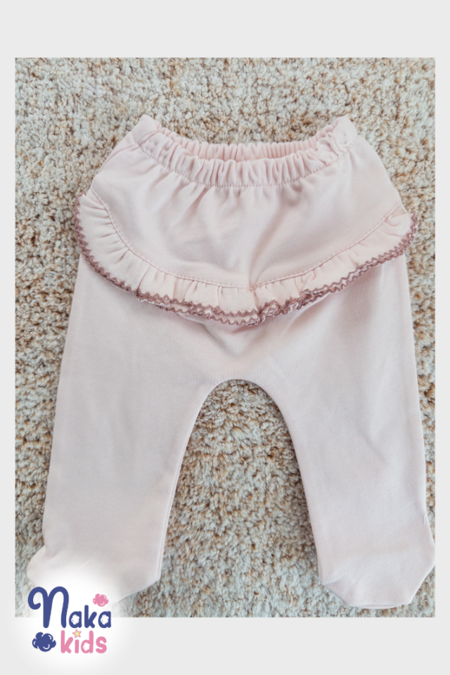 Fırfırella 5 li Pijama Takımı- Pembe