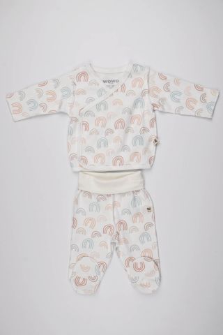 Gökkuşağı 2 li Zıbın Takım 3-6 ay