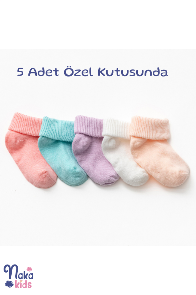 Minik Adımlar 5'li Çorap Seti