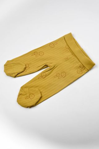 Mantar 2 li Body Takım-Hardal 0-3 ay