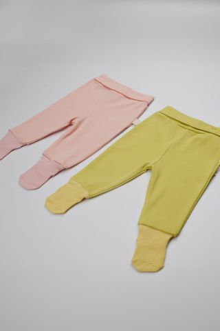 Çoraplı Alt Eşofman-Yavruağzı 3-6 ay