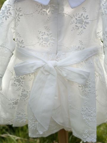 Çiçek Desenli Kız Bebek Elbisesi 6-9 ay