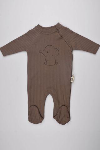 Bebek Fil Tulum- kahverengi 3-6 ay