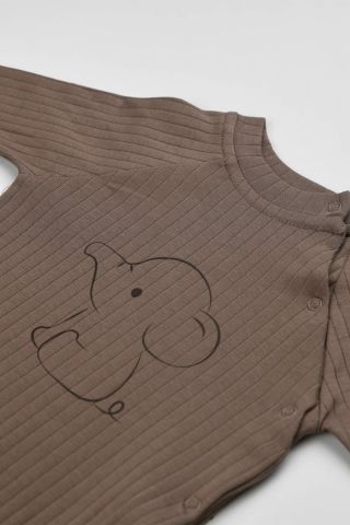 Bebek Fil Tulum- kahverengi 3-6 ay