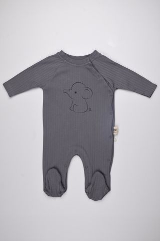 Bebek Fil Tulum- Gri 0-3 ay