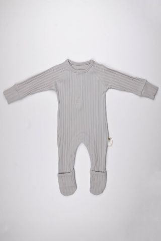 Kendinden Patikli Tulum-Gri 6-9 ay