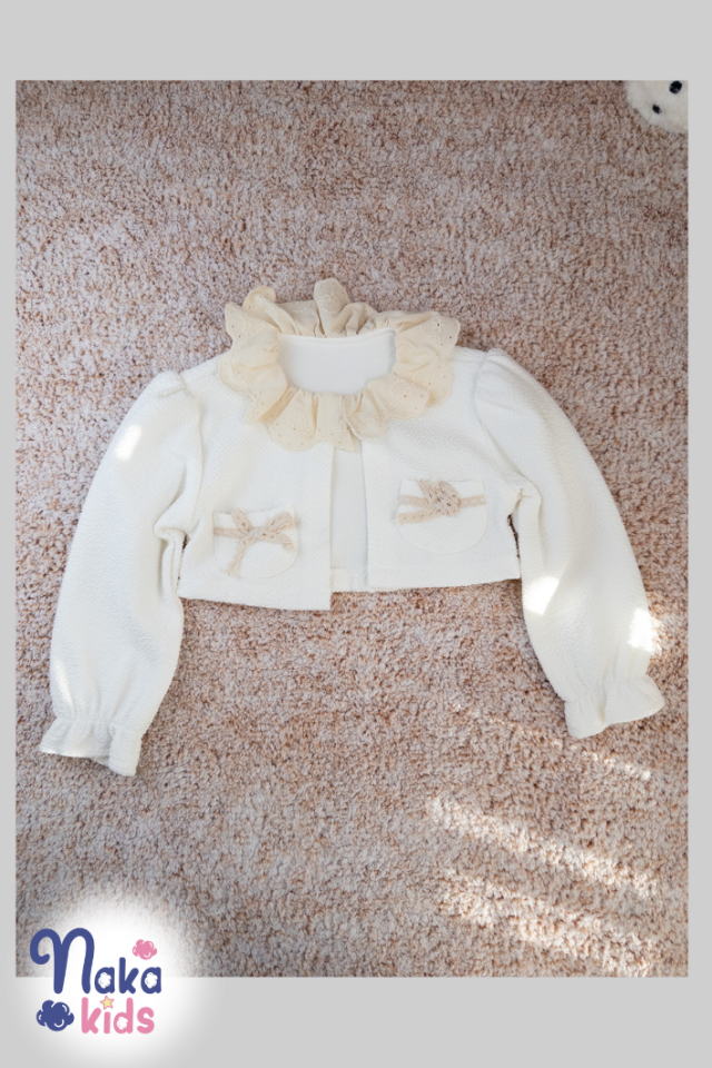 Fırfır Masalı Kız Bebek  Elbise