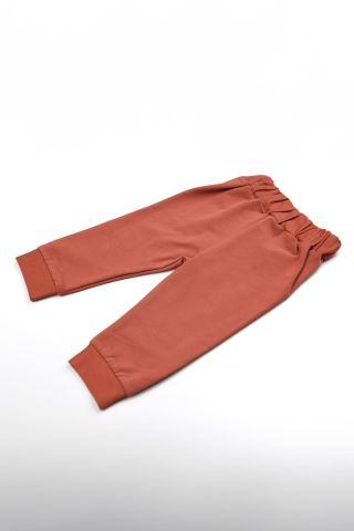 Çılgın Cepli Eşofman Takım- Kiremit 12-18 ay