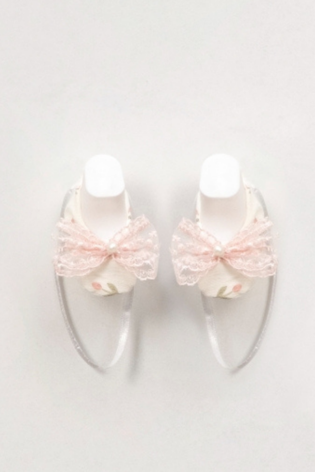 Lily Lace İnci Detaylı Kız Bebek Tulum Set - 2 Parça