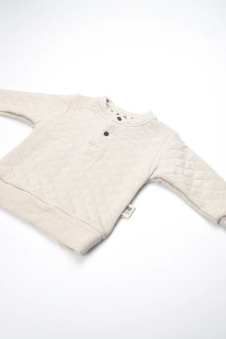 Kapitone Takım- Krem 6-9 ay