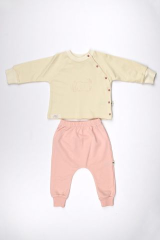 Reglan Eşofman Takım-Sarı/Yavruağzı 9-12 ay