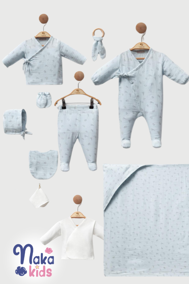 Mini Racer 10’lu Erkek Bebek Hastane Çıkış Seti