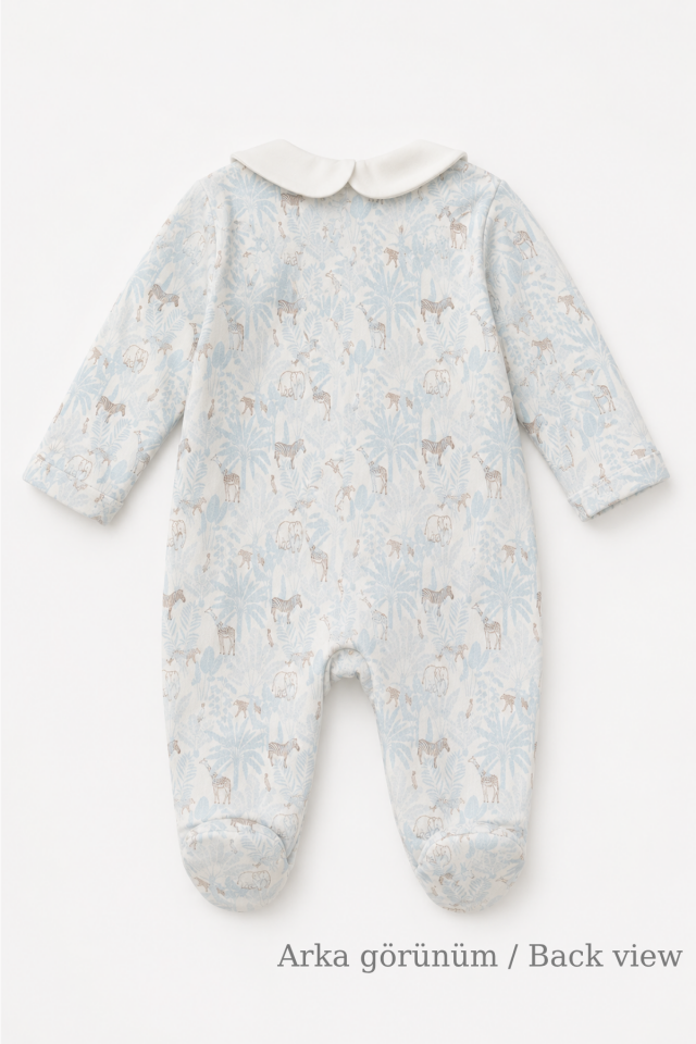 Bébé Zebra Fleur 3 Parça Hastane Çıkışı Seti