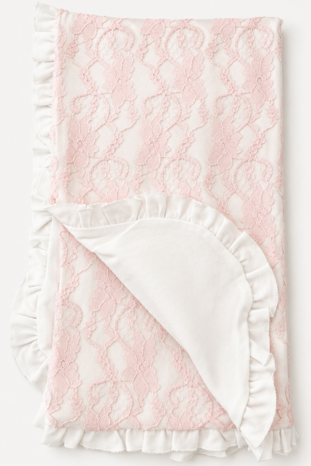 Royale Lace 3 Parça Dantelli Hastane Çıkışı Seti