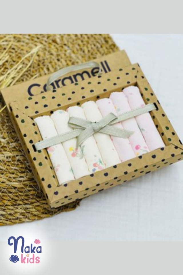 Bebek Salya Mendili Desenli