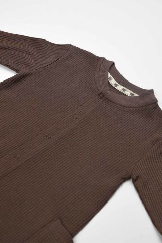 Waffle Tulum- Kahverengi 18-24 ay