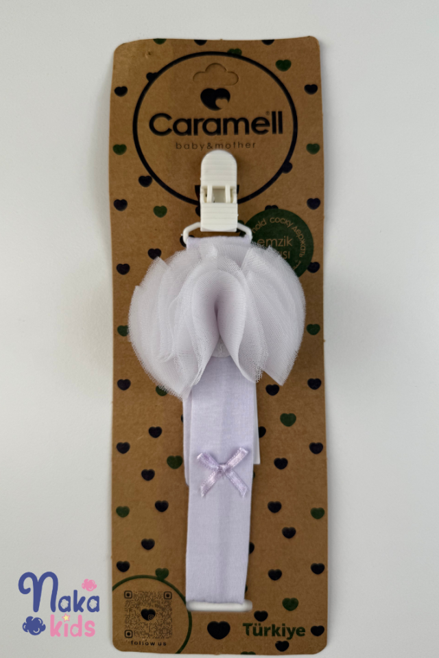 Tüllü Emzik Askısı lila