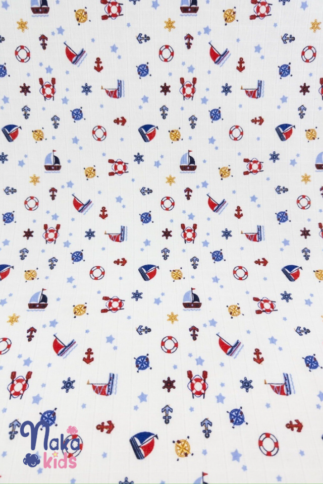 Çapa Yelken Müslin  Örtü