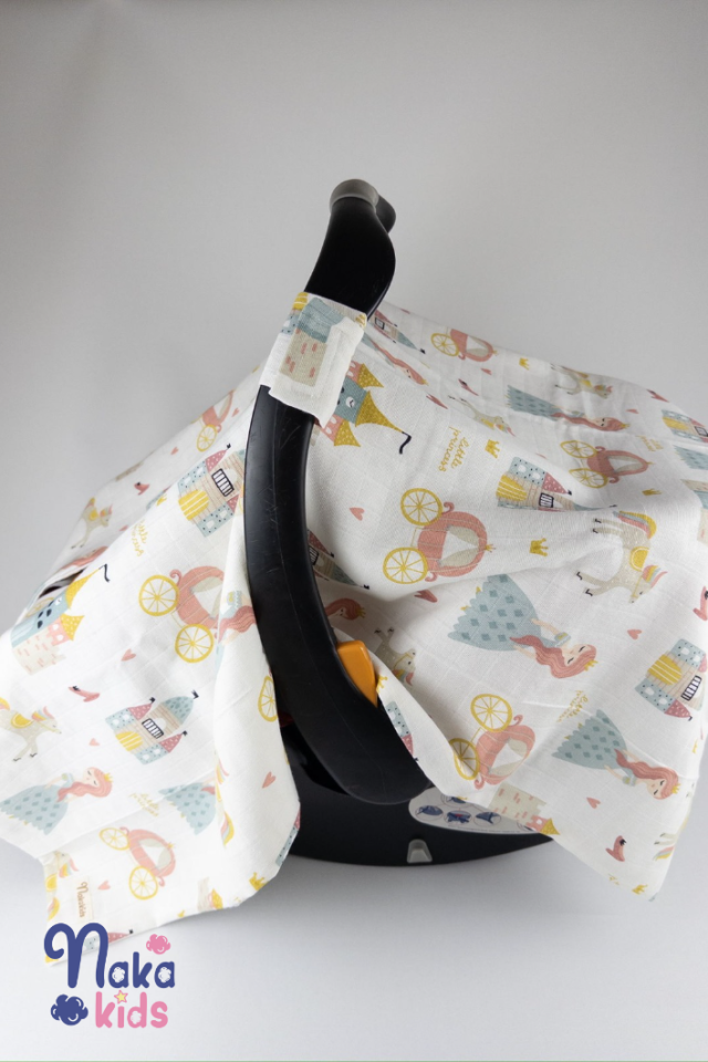 Prenses 8'li Geniş Müslin Set