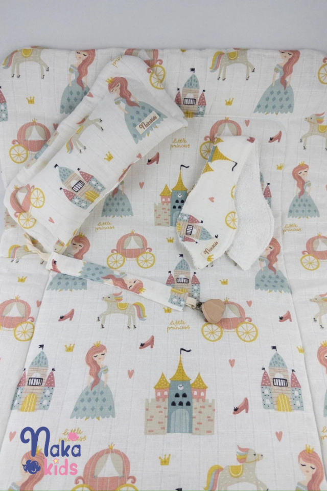 Prenses 8'li Geniş Müslin Set