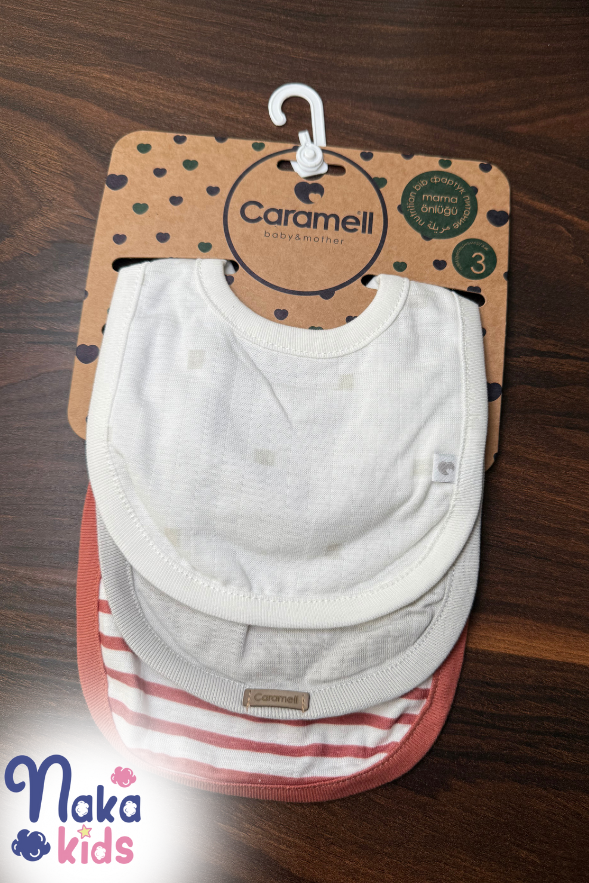 Bebek Önlüğü – %100 Doğal Pamuk çizgili