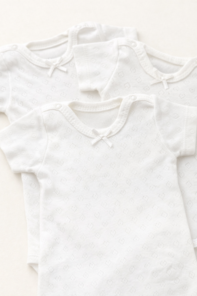 Hastane Çantası İçin İdeal Kısa Kollu Bebek Zıbın Set