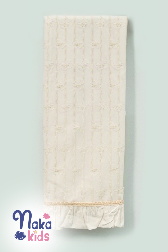 5’li Dantelli Müslin Kız Bebek Hastane Çıkış Seti