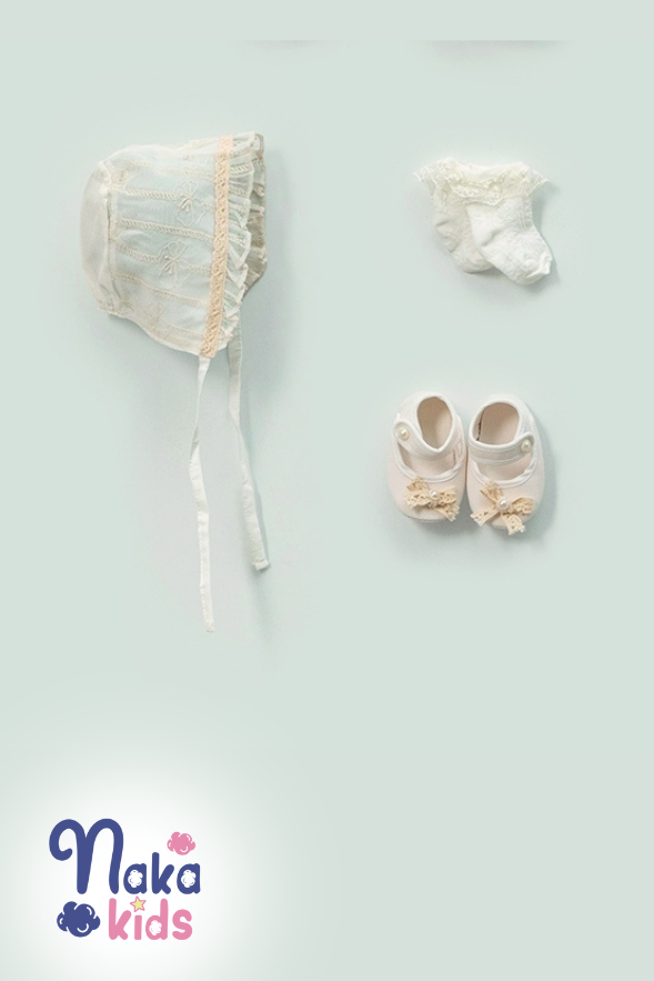 5’li Dantelli Müslin Kız Bebek Hastane Çıkış Seti